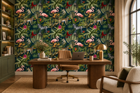 Tropical Paradise Jungle Mural