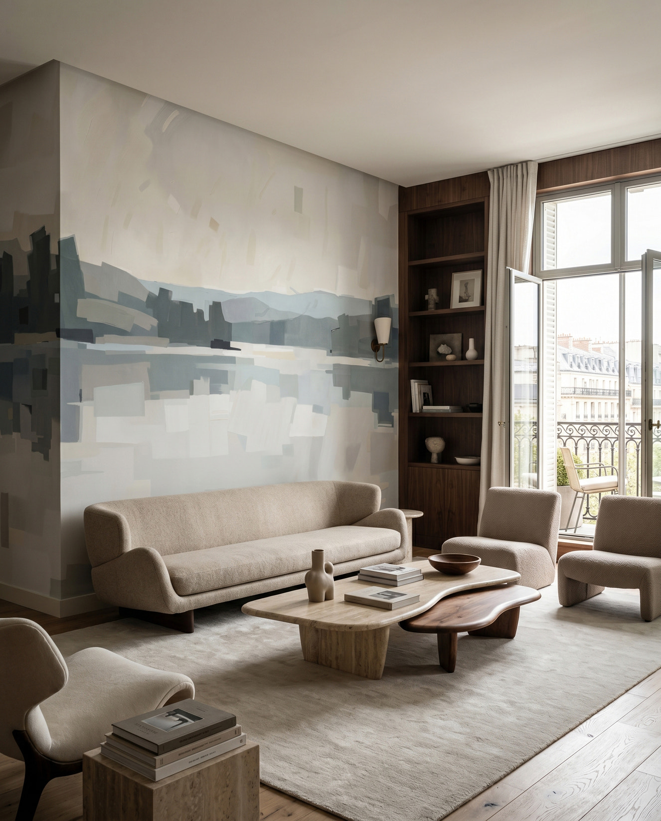 Velvet Glow Wall Mural