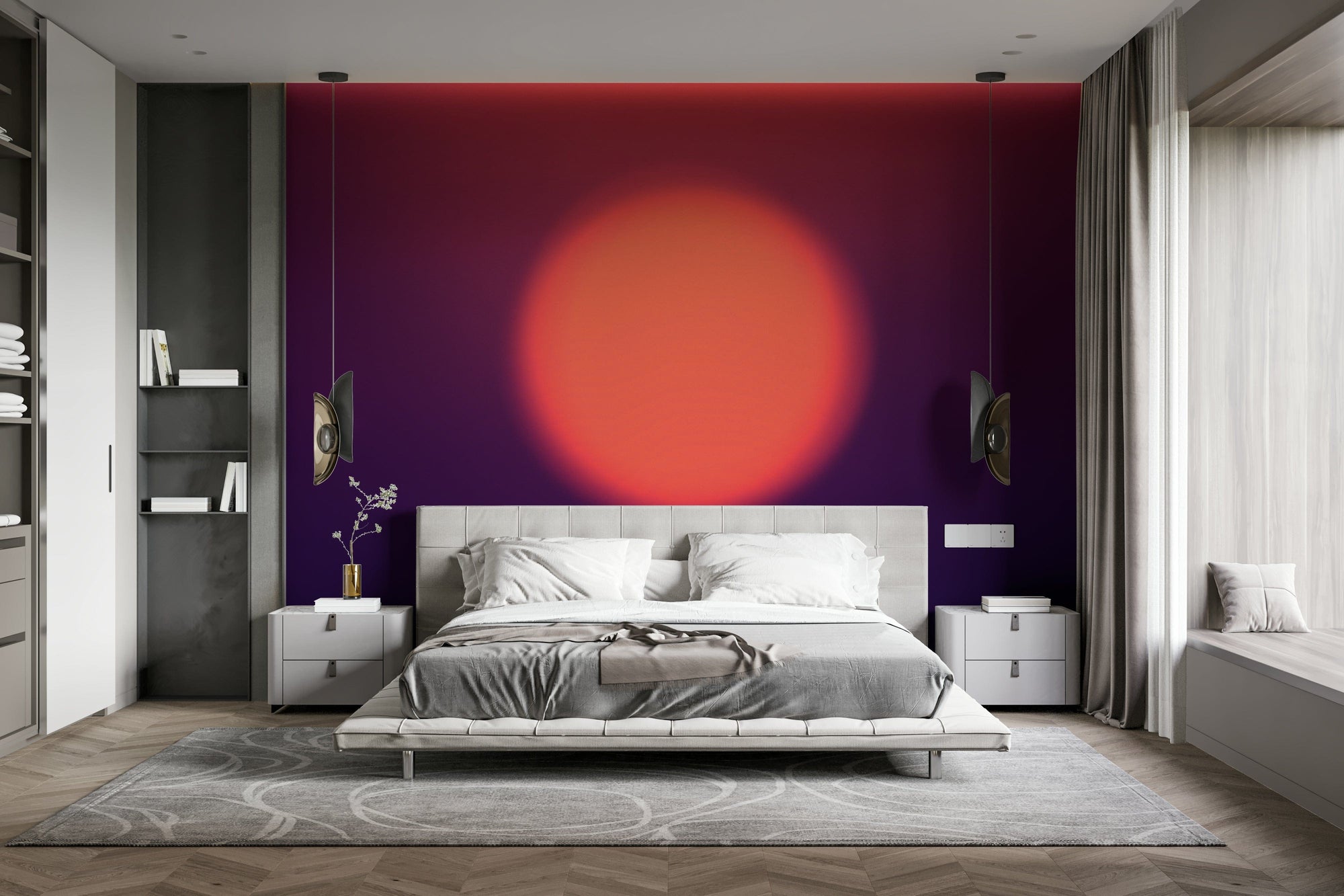 A Farewell to Day serene wallpaper

