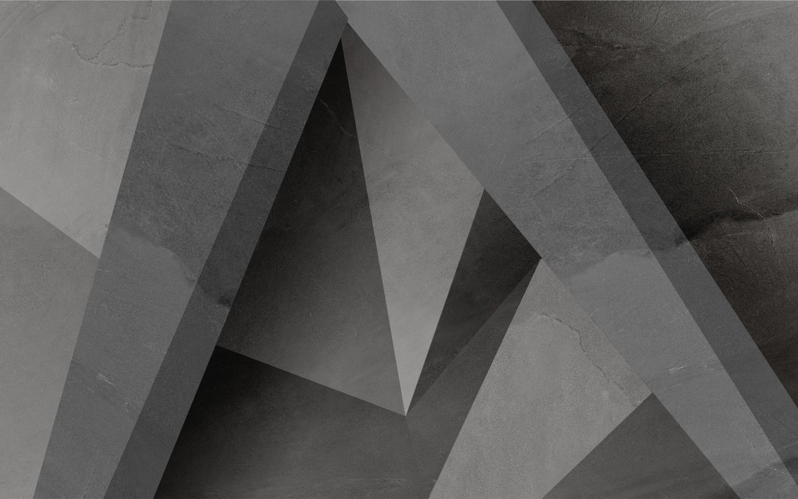 Geometric Monochrome Patterned Wallpaper Mural in your room