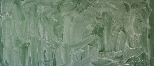 Smudge Green Board Wallpaper Mural