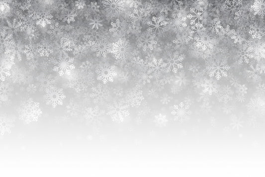 Crystalline Snowflake Wallpaper Mural