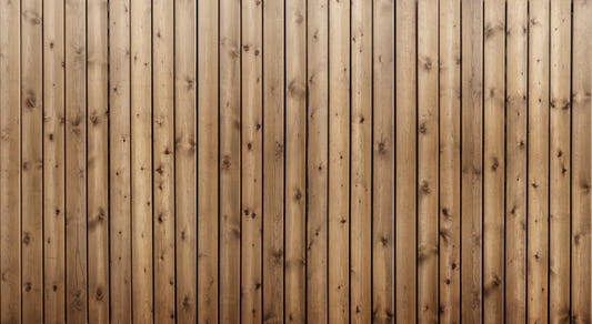 Brown Natural Wooden Striped Wallpaper Mural