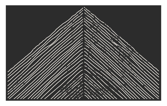 Abstract Triangle Mountain Wallpaper Mural