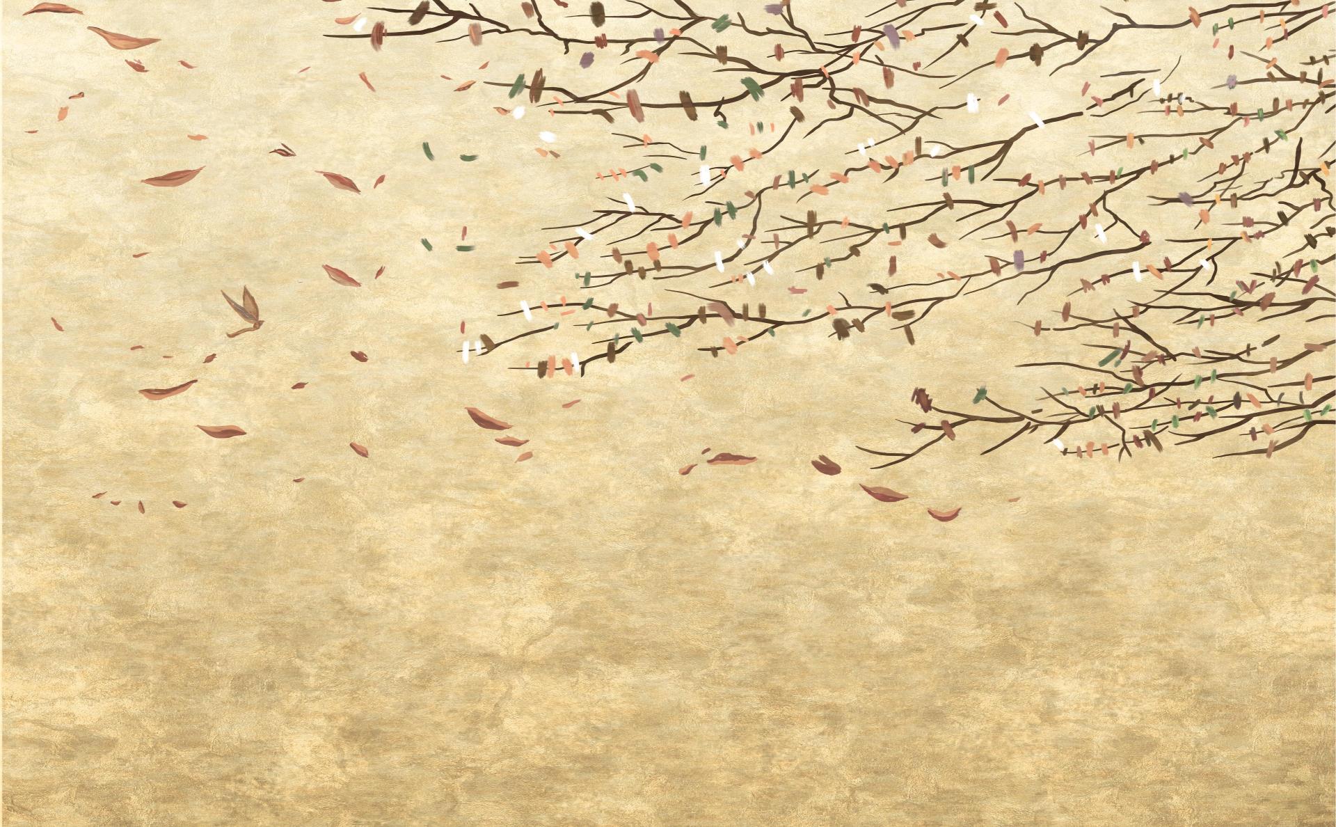 Delicate Cherry Blossoms Wallpaper Murals