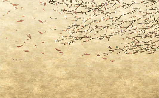 Delicate Cherry Blossoms Wallpaper Murals