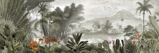 Mughal Kingdom Royal Jungle Wallpaper Murals