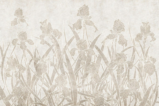 Blooming Flowers and Shrubs Wallpaper Murals