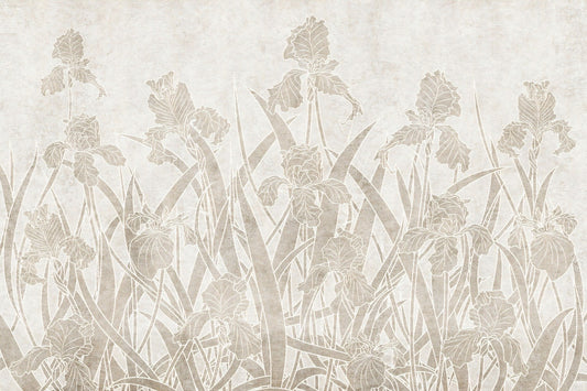Blooming Flowers and Shrubs Wallpaper Murals