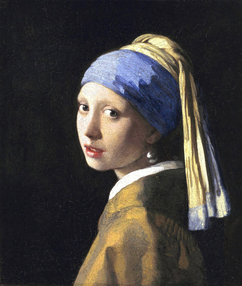 Girl Pearl Earring Wallpaper Murals in your room — zoomed