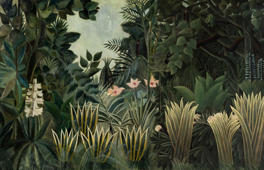 Lush Green Tropical Forest Wallpaper Murals