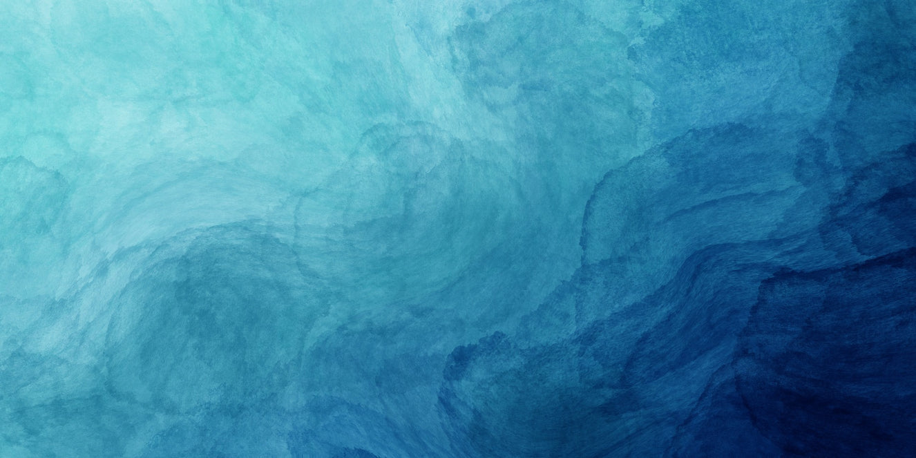 Blue Watercolor Abstract Design Wallpaper