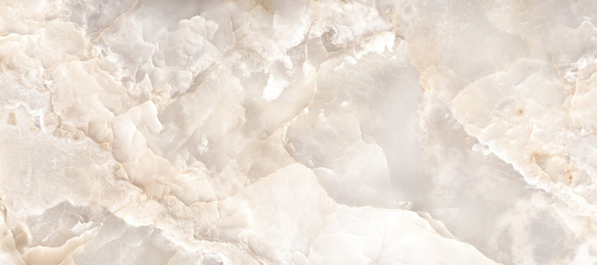 Luxury Beige Onyx Marble Design Wallpaper in your room
