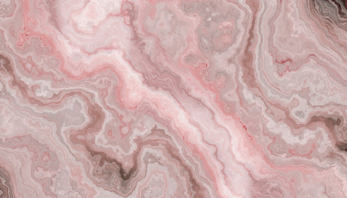 Premium Pink Onyx Wallpaper mural in your room — zoomed