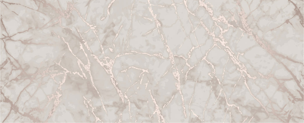 Pink Gold Marble Metallic Wallpaper Mural in your room