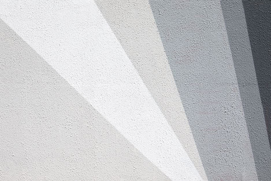 Gray Concrete Wallpaper Mural in your room — zoomed