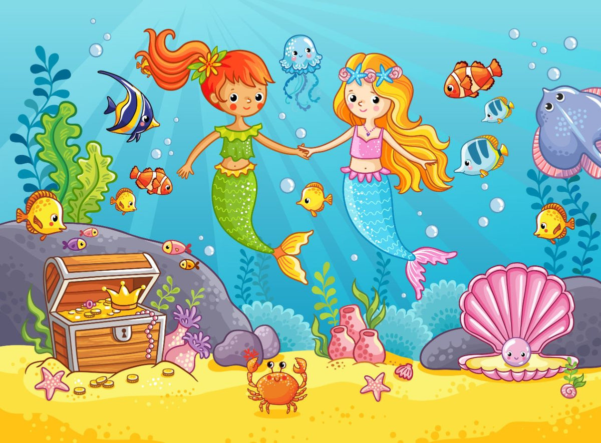 Mermaid Girlfriend Wallpaper Murals