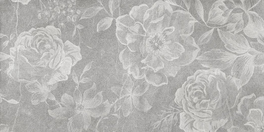 Flowers with old white Wall wallpaper