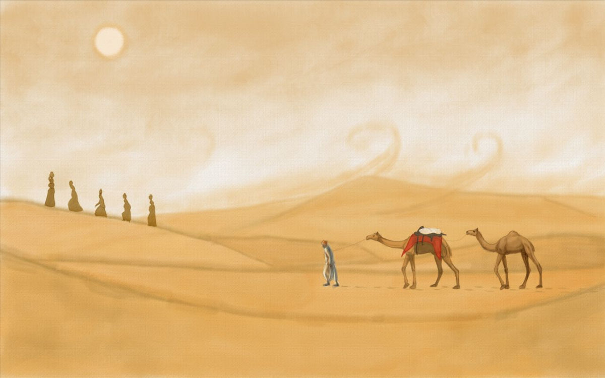 Desert of Rajasthan wallpaper murals