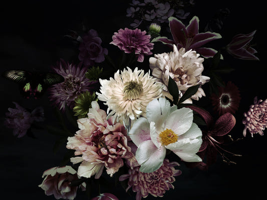 Lily Flower Wallpaper Mural