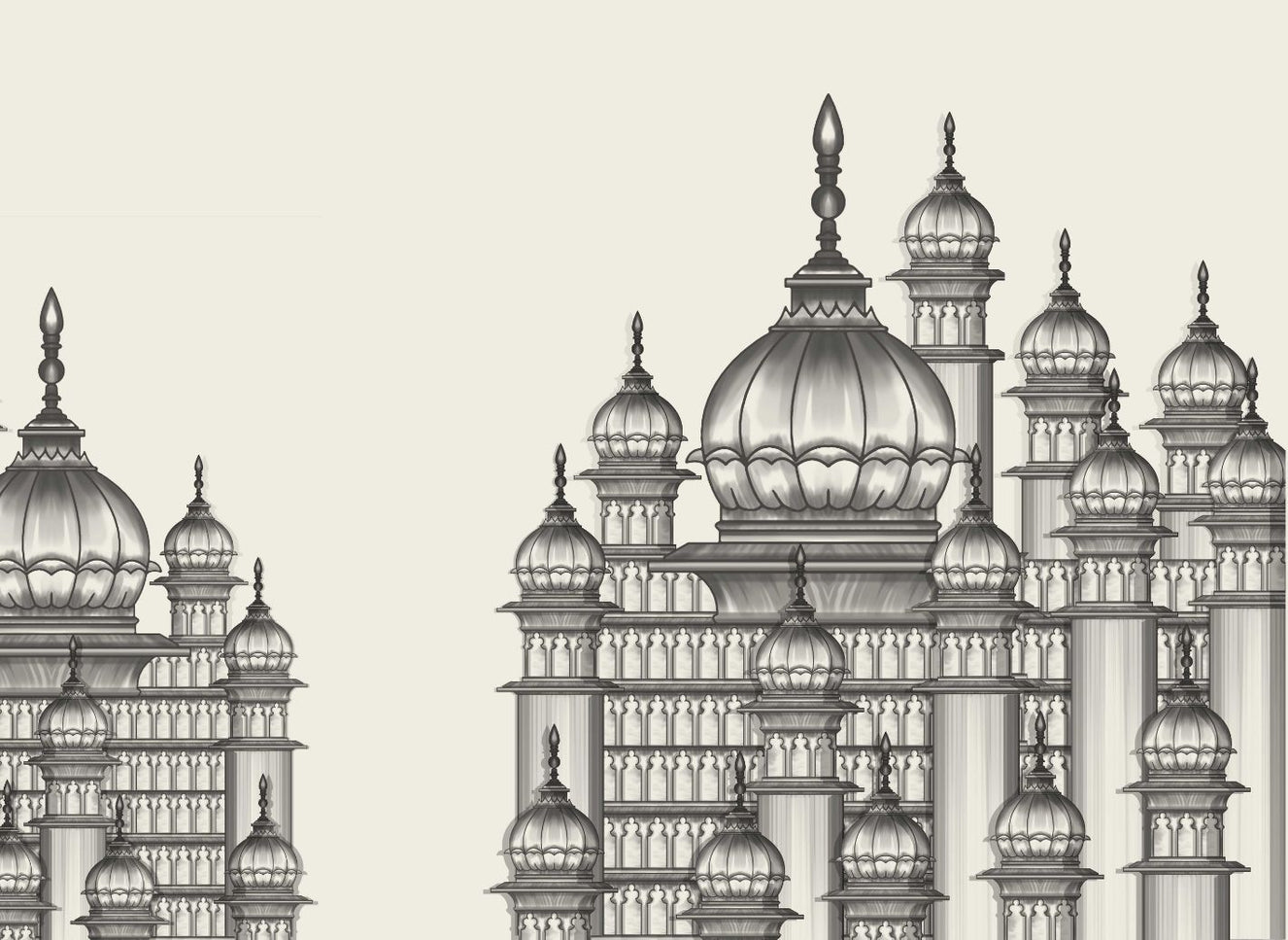 Mughal Palace Wallpaper Murals
