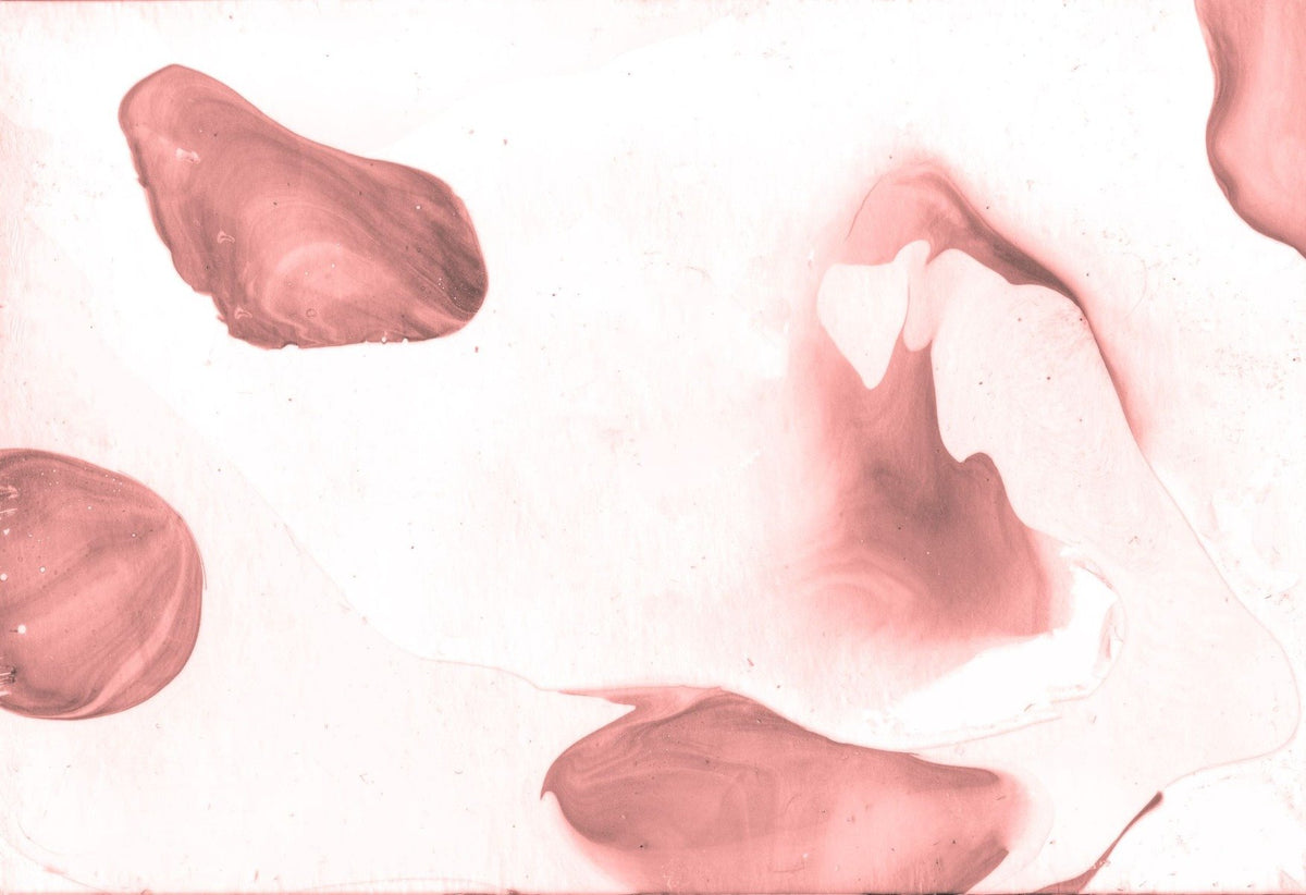 Pink Watercolor Painting wallpaper Murals in your room — zoomed