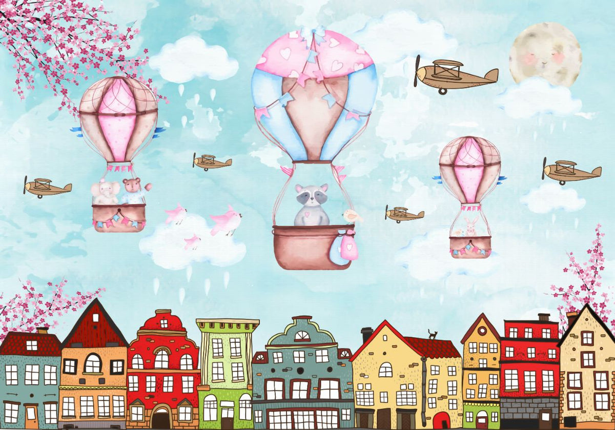 Hot Air Balloons Wallpaper Murals