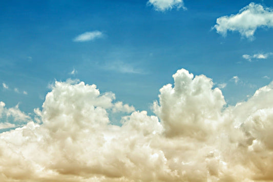 light blue sky Wallpaper murals