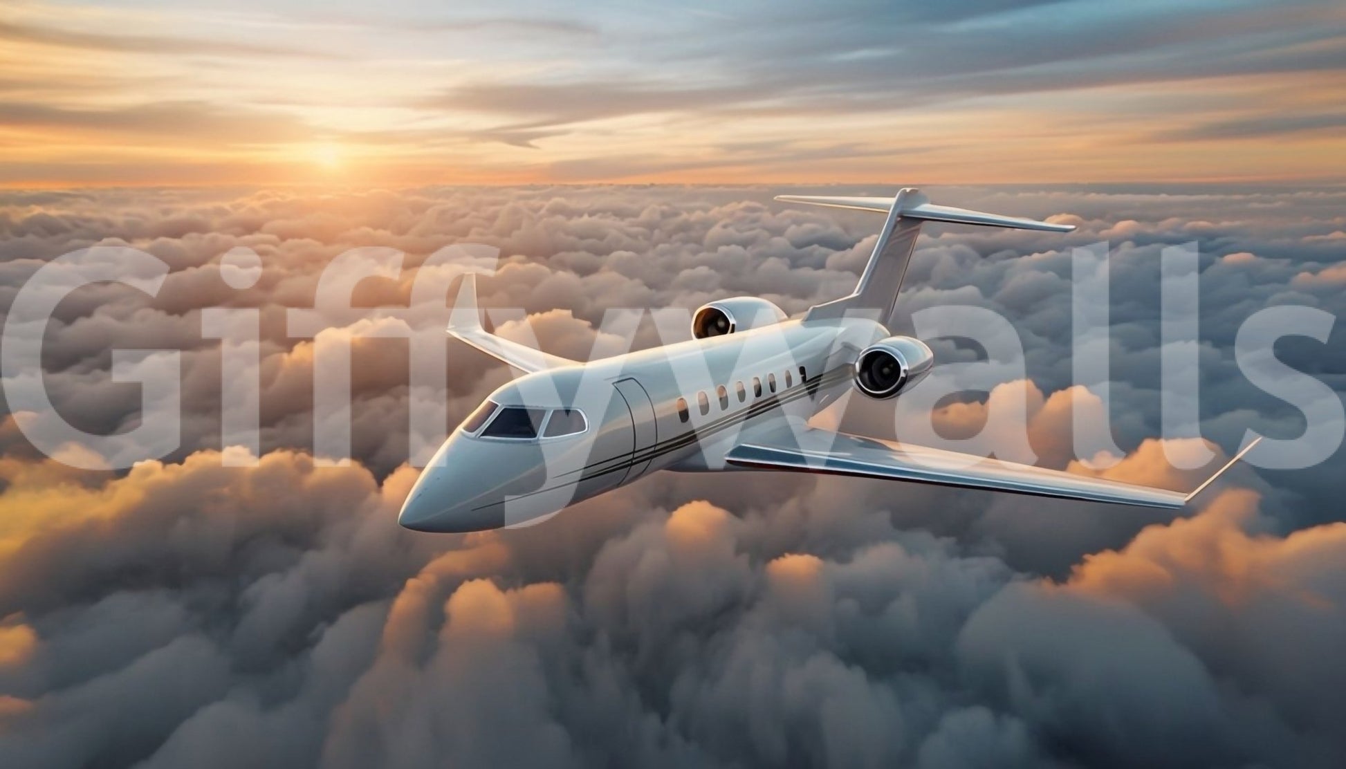 The design is non-realistic and interpretive.

