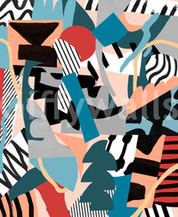 A high-quality minimalist print wall mural for walls.

