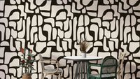 Wallpaper with a unique, modern and artistic design

