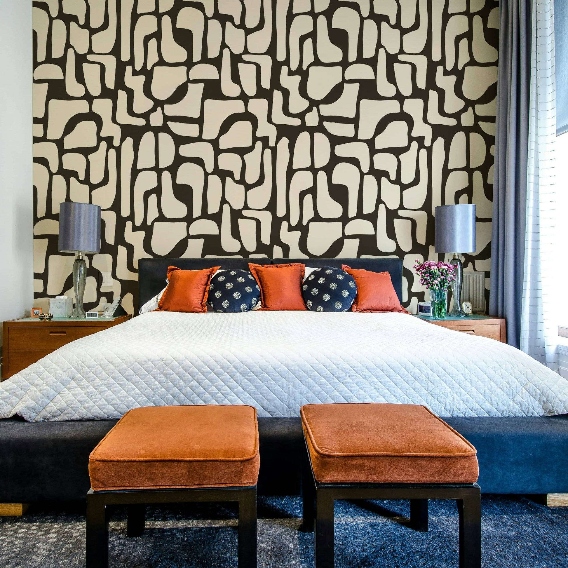Wallpaper for walls with a peaceful, natural feel

