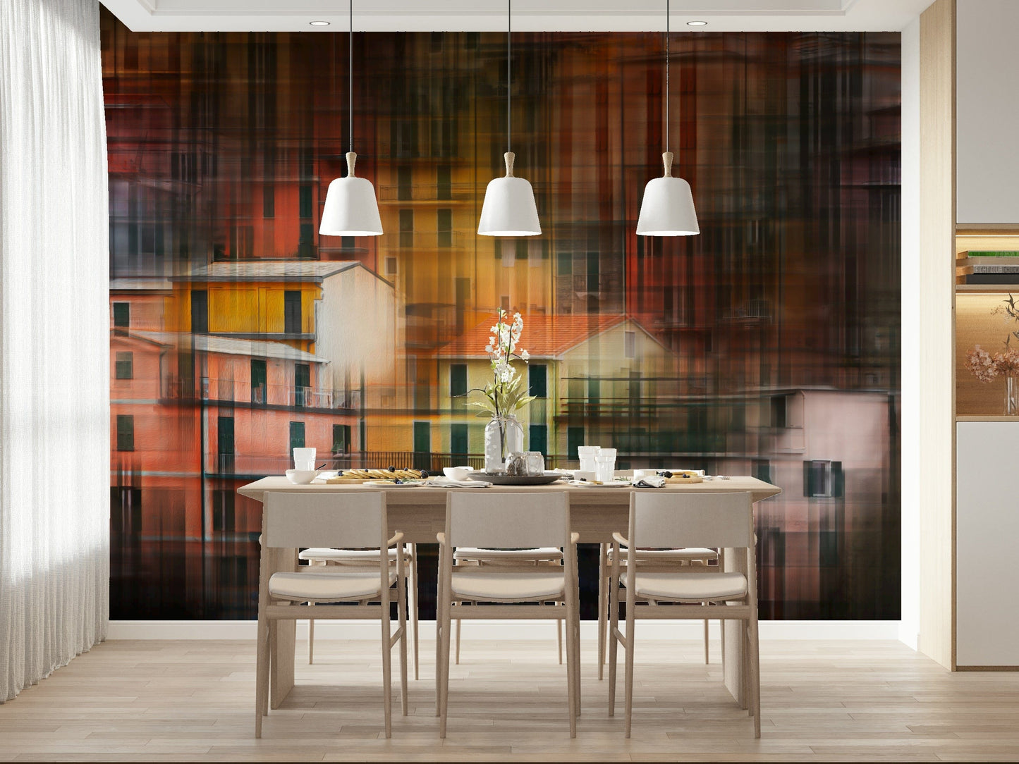 Abstract Cityscape Wall Mural -2405147