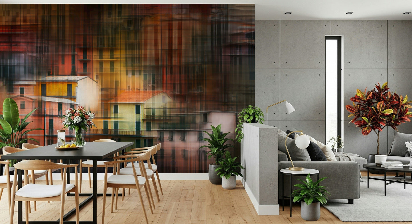 Abstract Cityscape Wall Mural -2405147