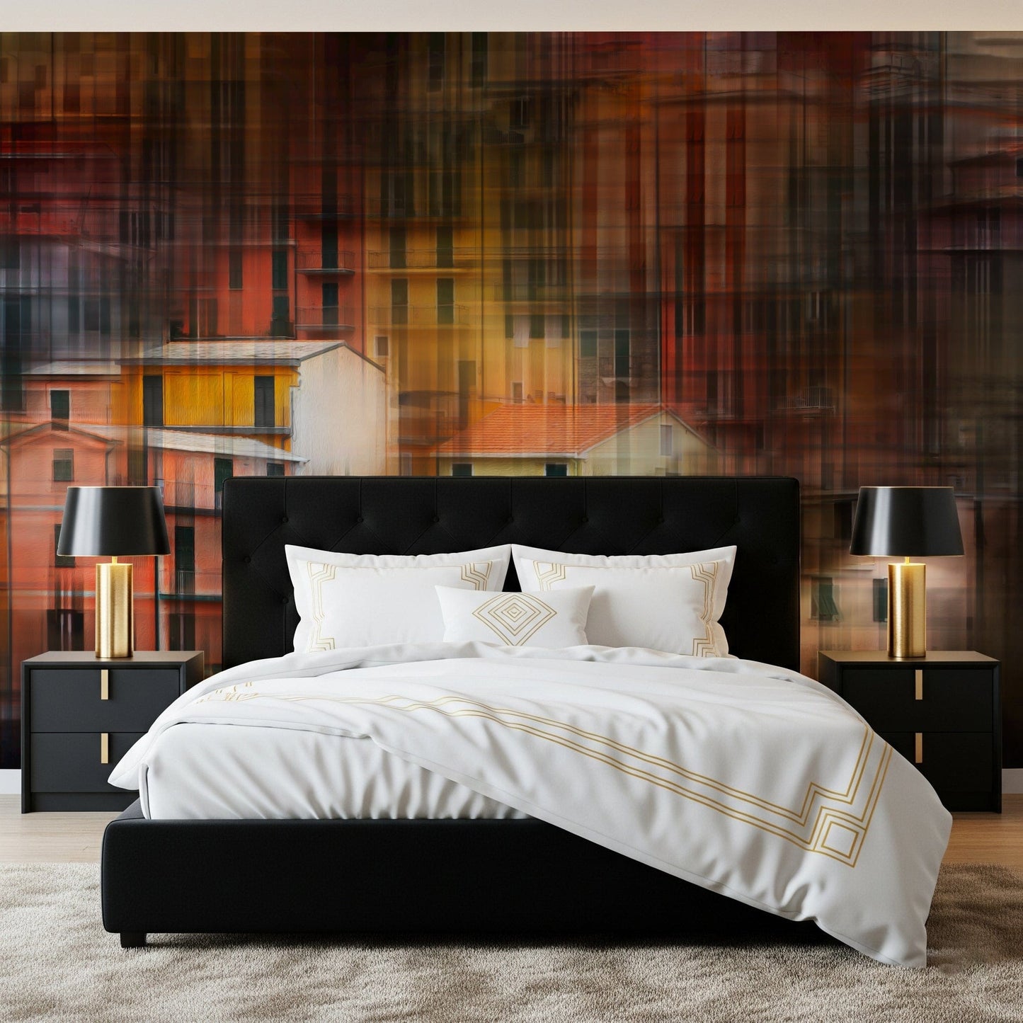 Abstract Cityscape Wall Mural -2405147