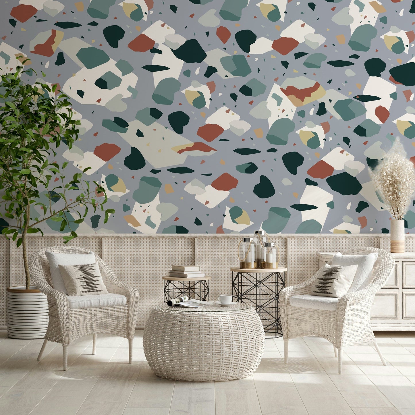 Confetti Stone Wall Mural - 2759441