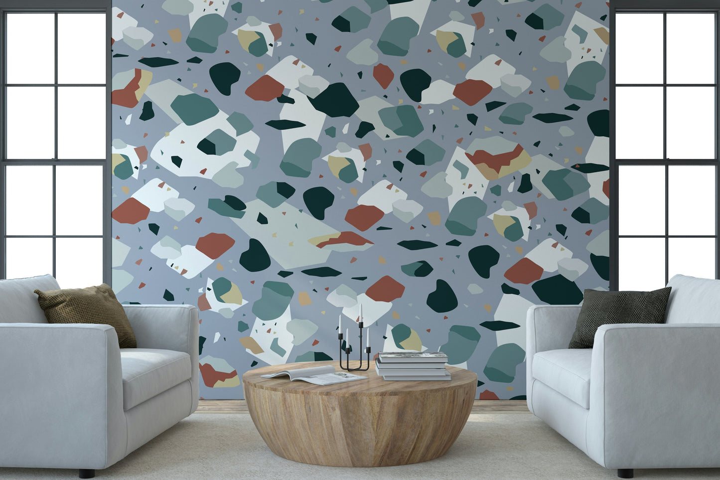 Confetti Stone Wall Mural - 2759441