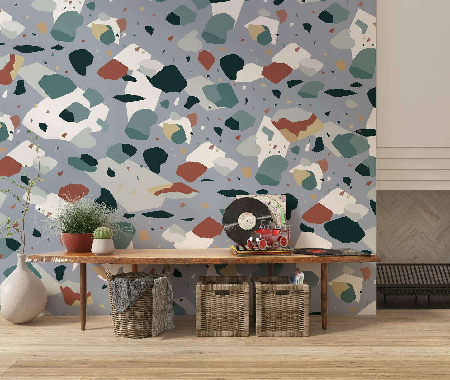 Confetti Stone Wall Mural - 2759441