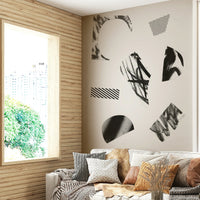 A serene minimalist design wall mural for your decor.


