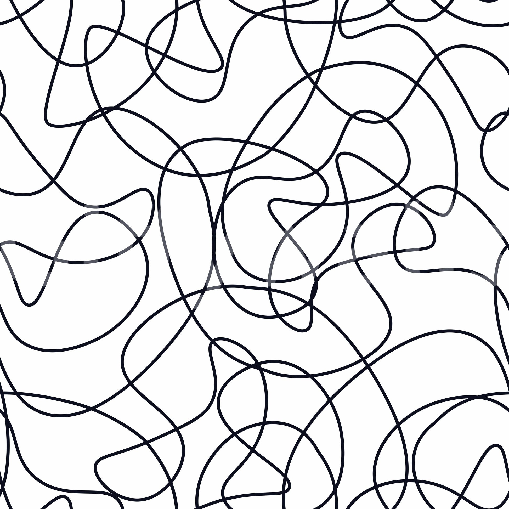 Abstract shapes wall decor

