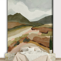 Contemporary mountain wallpaper

