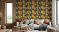Graphic design elements define this Shapes Modern Geometry Wallpaper.