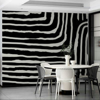 Abstract Stripe Wall Mural