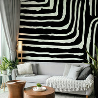 Abstract Stripe Wall Mural