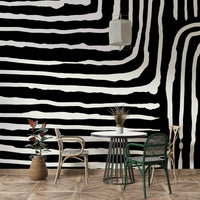 Abstract Stripe Wall Mural