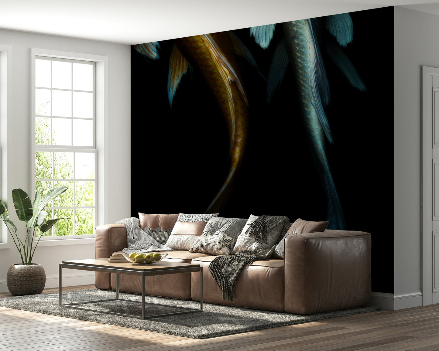 Abyssal Koi Wall Mural -2544367