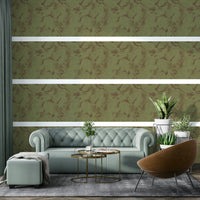 Acrylic Abstract Brushstroke Textured Camo Wallpaper⁠
