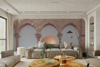 peaceful and serene landmark scene

