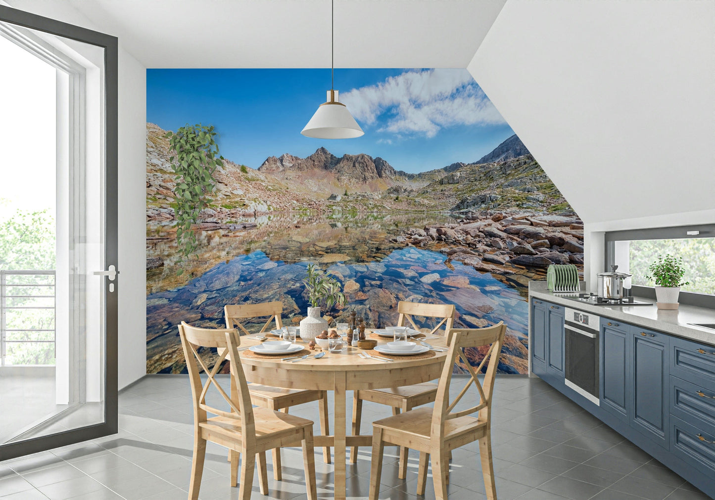Alpine Serenity Wall Mural