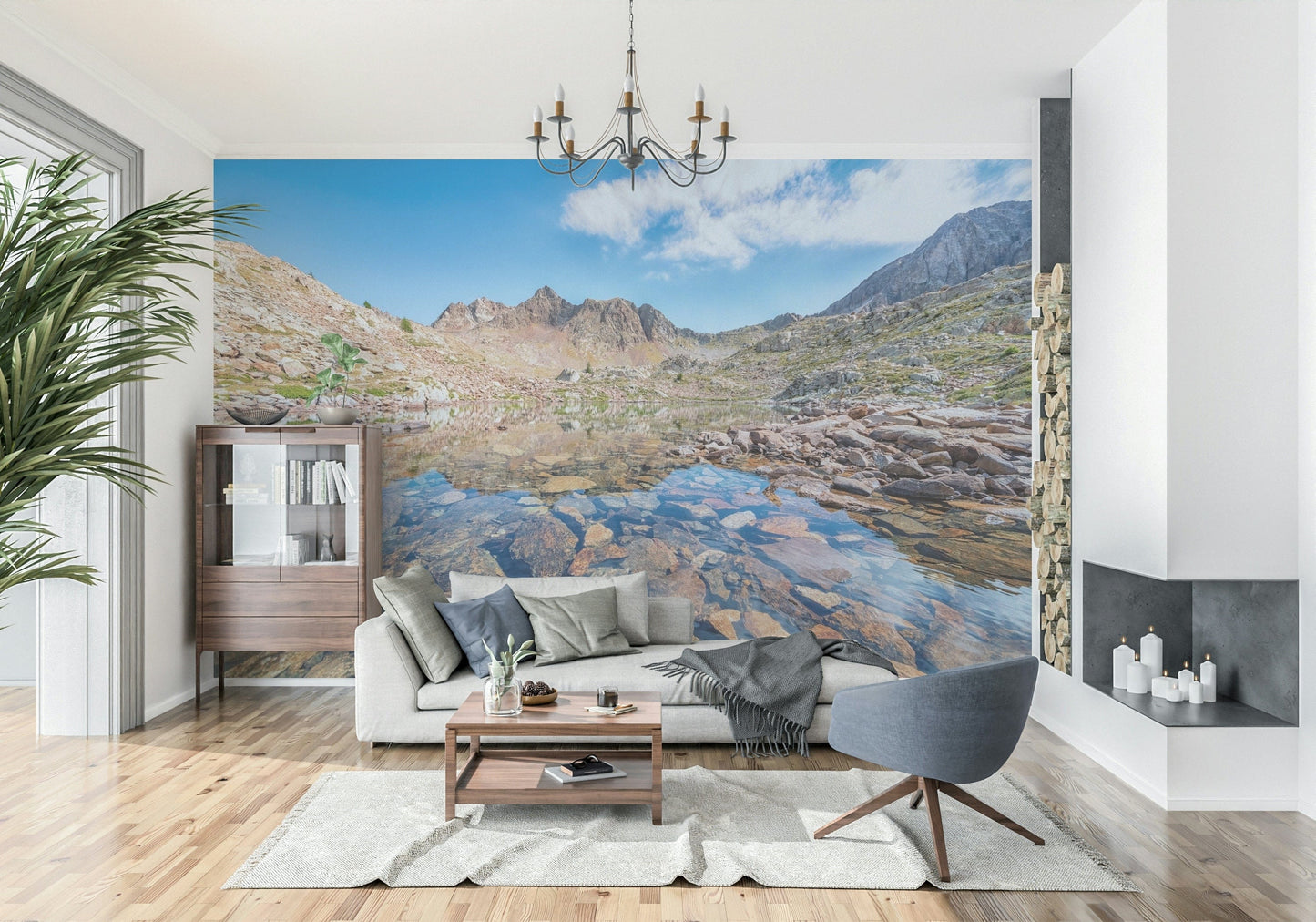 Alpine Serenity Wall Mural